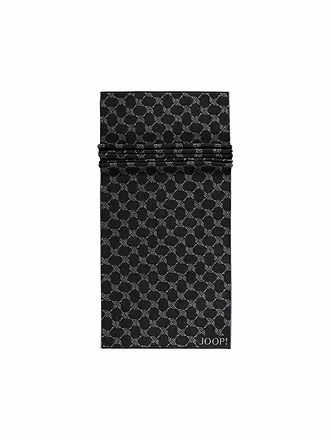 JOOP | Serviette de sauna "Cornflower" 80x200cm (graphite) | schwarz